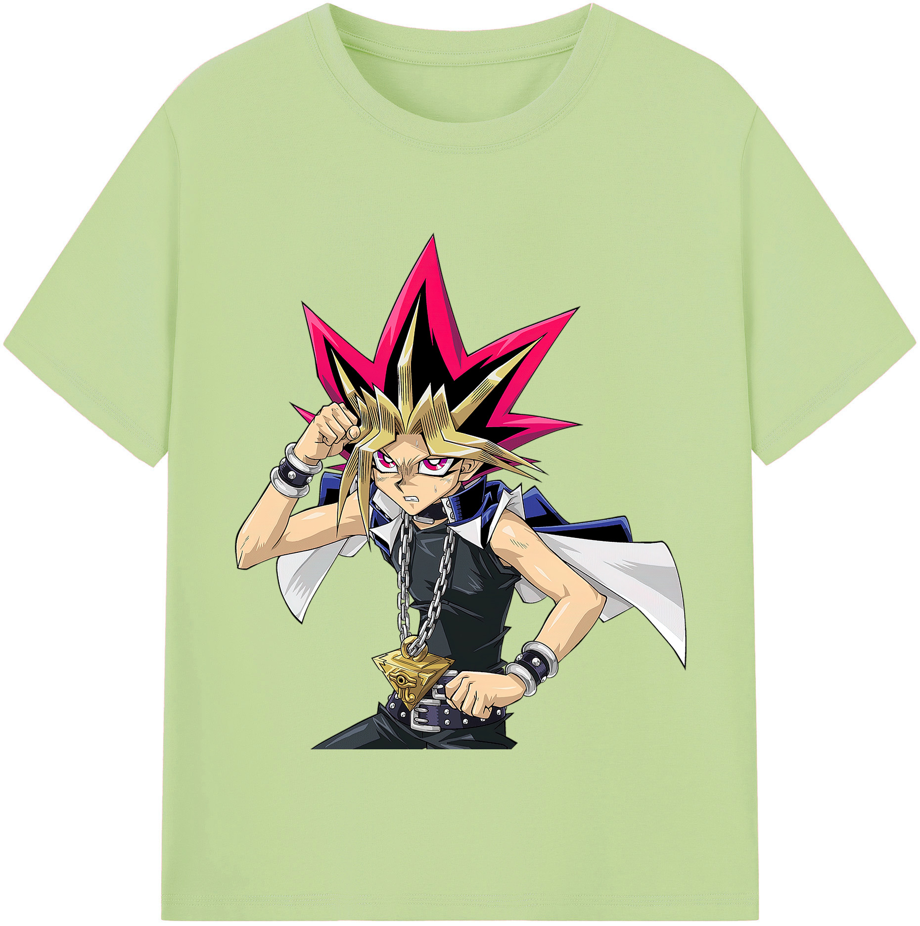 （画像用） 遊☆戯☆王 Yu-Gi-Oh! 綿100％半袖Tシャツ（フロントプリント）